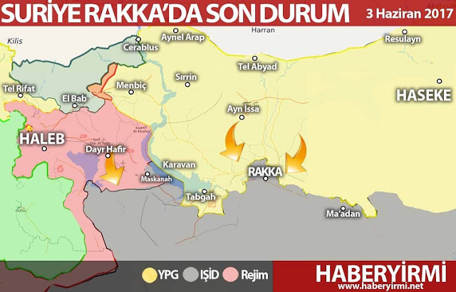 suriye son durum harita haziran 2017