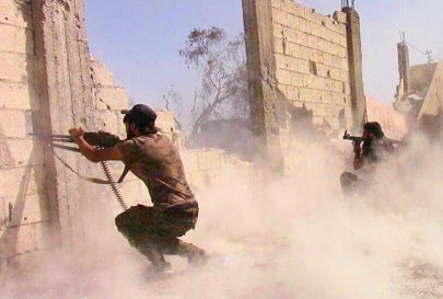 Suriye son durum: Rakka merkez. 2 Ekim 2016/YPG militanları