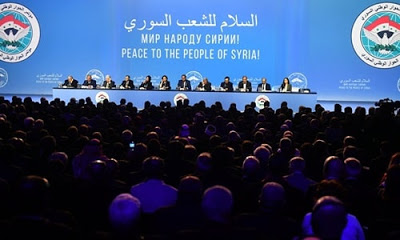 Soçi'deki Suriye Ulusal Diyalog Kongresi'nin sonuç bildirgesi açıklandı 