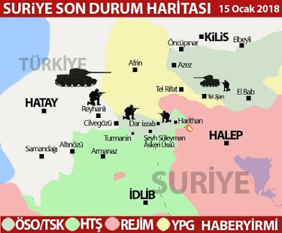 Afrin haritası