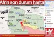 Afrin son durum harita 23 Mart 2018