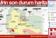 Afrin son durum harita