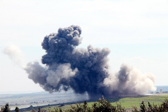 BASILHAYE tepesi YPG kulesi imha ediliyor