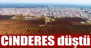 Cinderes son durum-Afrin son durum