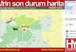 Cinderes son durum harita 7 Mart 2018