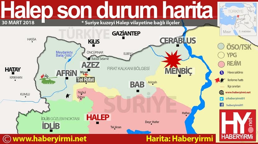 Menbic son durum harita 30 Mart 2018